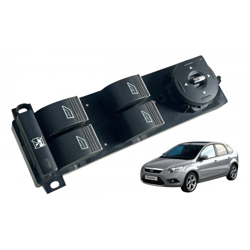 Comando Botão De Vidro Elétrico Ford Focus 2010 2011 2012