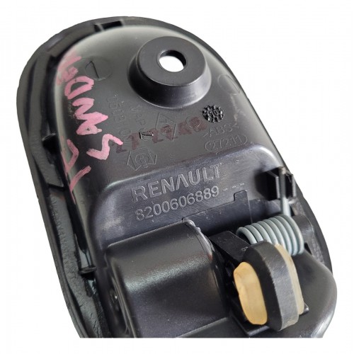 Maçaneta Interna Traseira Esquerda Renault Sandero 2008 2009
