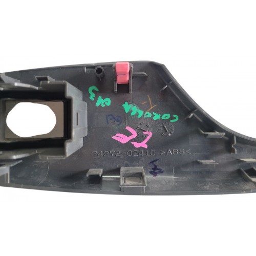 Moldura Botão Vidro Traseiro Esquerdo Toyota Corolla 2013