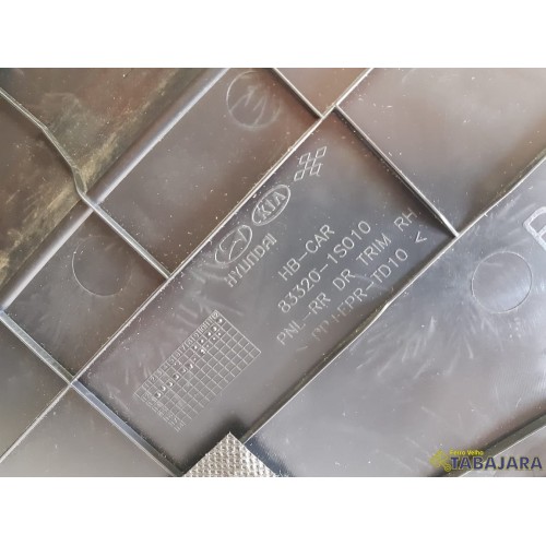 Forro De Porta Traseiro Direito Hyundai Hb20 2014