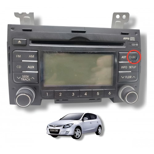 Radio Original Hyundai I30 2009 2010 2011 C/detalhe