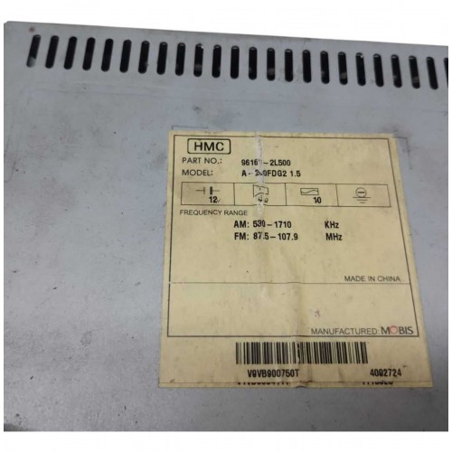 Radio Original Hyundai I30 2009 2010 2011 C/detalhe
