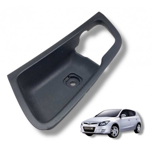 Moldura Maçaneta Interna Traseira Esquerda Hyundai I30 2010 Preto
