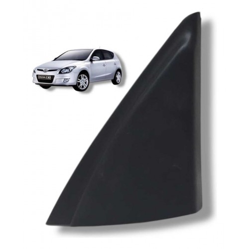 Moldura Interna Retrovisor Direito Hyundai I30 2009 2010 Preto