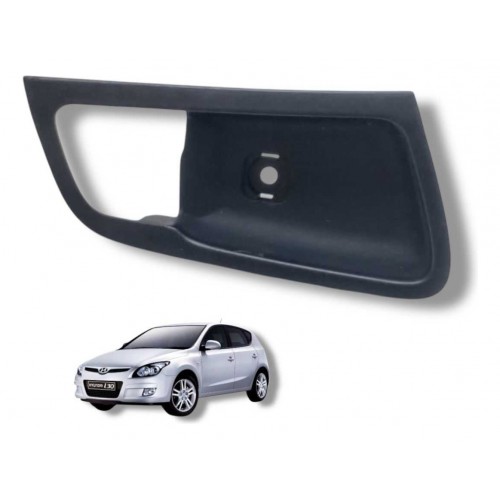Moldura Maçaneta Interna Traseira Direita Hyundai I30 2010 Preto