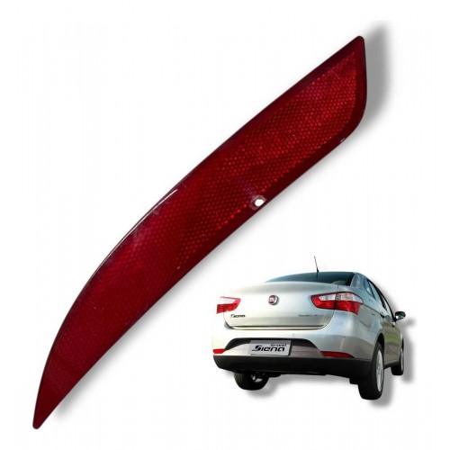 Refletor Esquerdo Parachoque Traseiro Gr...