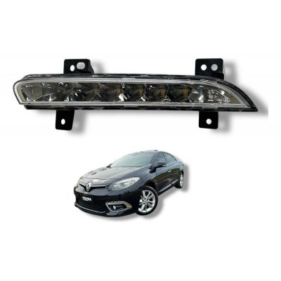 Farol Milha Led Drl Esquerdo Renault Fluence 2015 2016 2017 - Branco Farol Milha Led Drl Esquerdo Renault Fluence 2015 2016 2017 - Branco