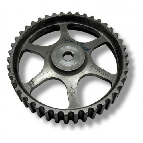 Polia Comando Válvula Renault Clio Logan 1.0 16v 2007 2008 - Preto Polia Comando Válvula Renault Clio Logan 1.0 16v 2007 2008 - Preto