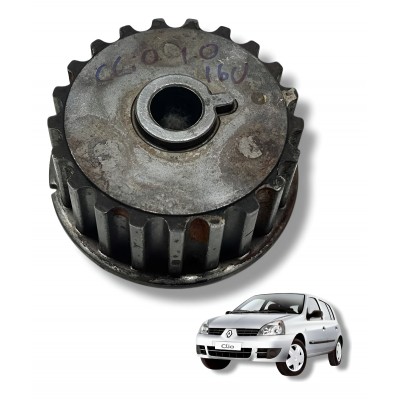 Polia Engrenagem Virabrequim Renault Clio 1.0 16v 2007 2008 Polia Engrenagem Virabrequim Renault Clio 1.0 16v 2007 2008