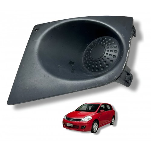 Moldura Farol De Milha Esquerdo Nissan Tiida 2011 2012 2013 - Preto Moldura Farol De Milha Esquerdo Nissan Tiida 2011 2012 2013 - Preto