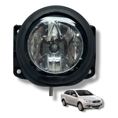 Farol De Milha Esquerdo Fiat Grandsiena 2013 2014 2015 - Branco Farol De Milha Esquerdo Fiat Grandsiena 2013 2014 2015 - Branco